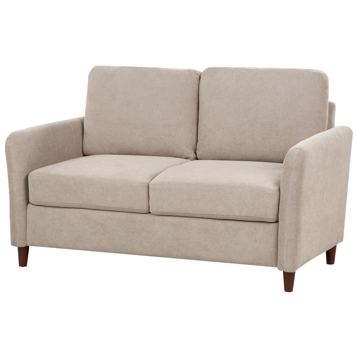 Sofa 2-osobowa z pojemnikiem beżowoszara MARE