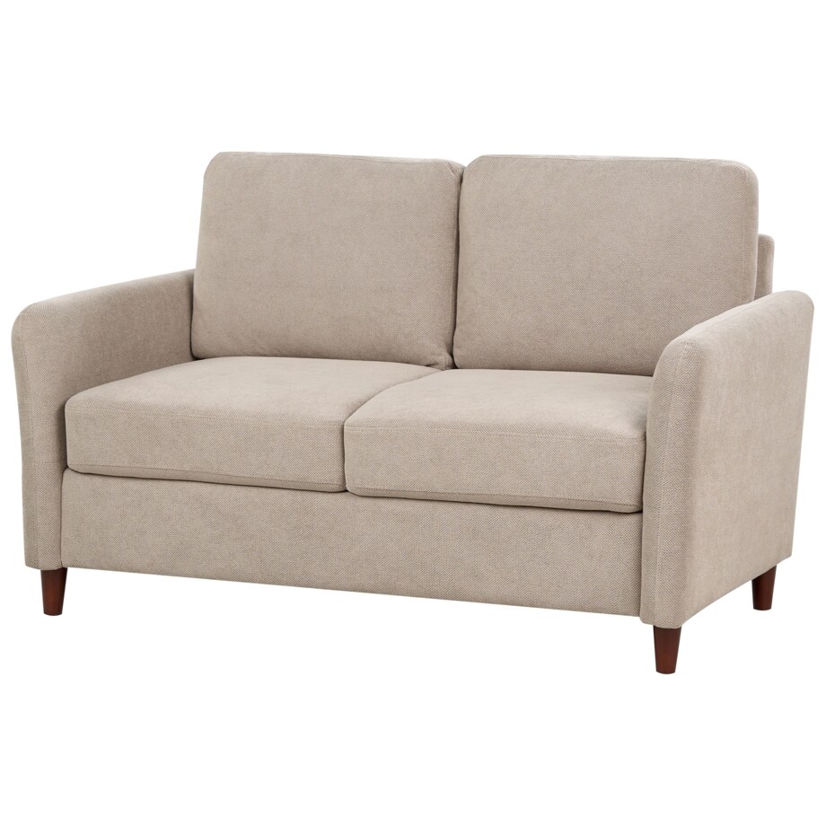 Sofa 2-osobowa z pojemnikiem beżowoszara MARE