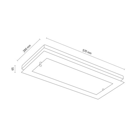 Drewniana Lampa Sufitowa BRITOP Lighting 1xLED 24W Dąb Olejowany FSC z Transparentnym Szkłem, Polski Producent, 1szt.