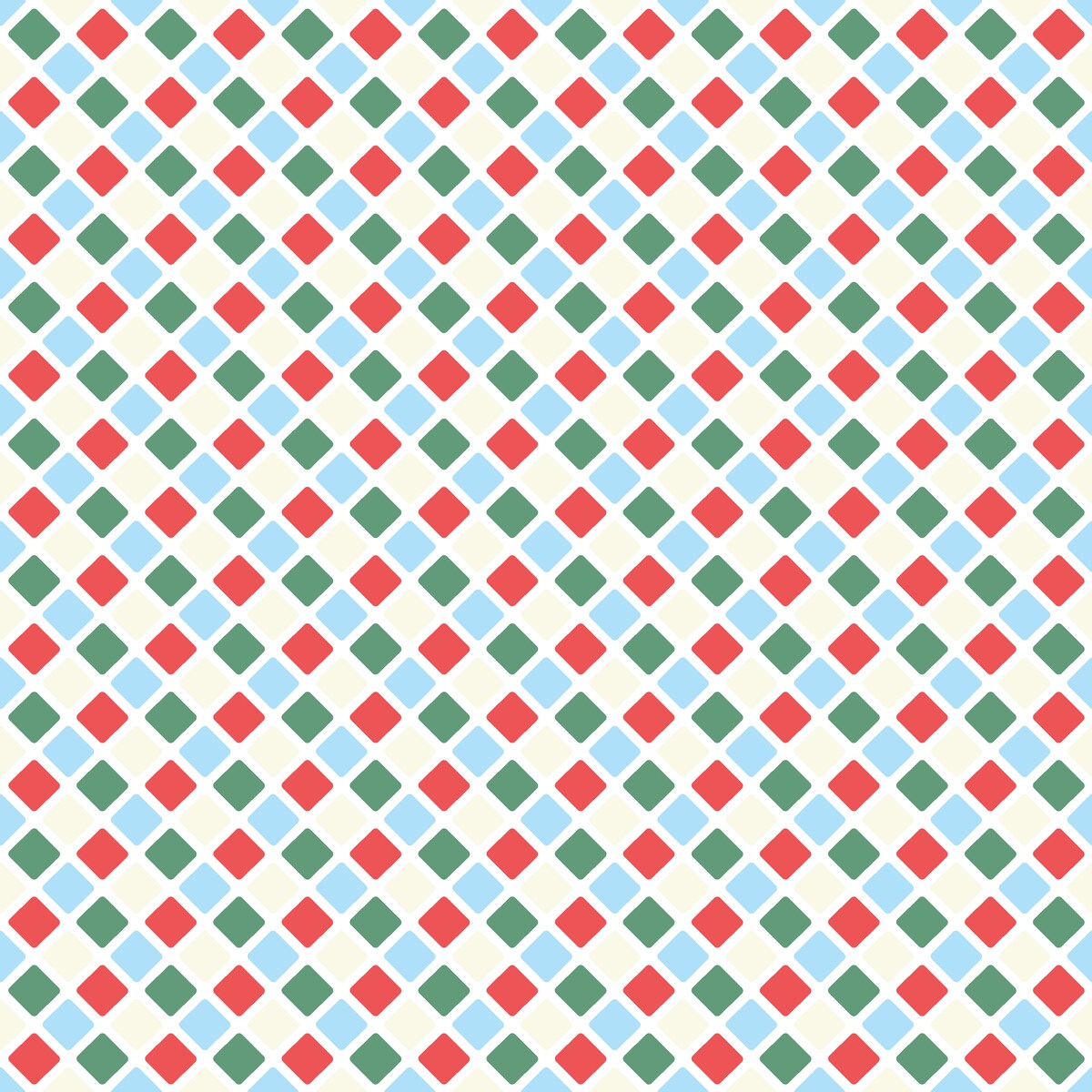 Serwetki świąteczne - Świąteczna kratka (2 szt.)