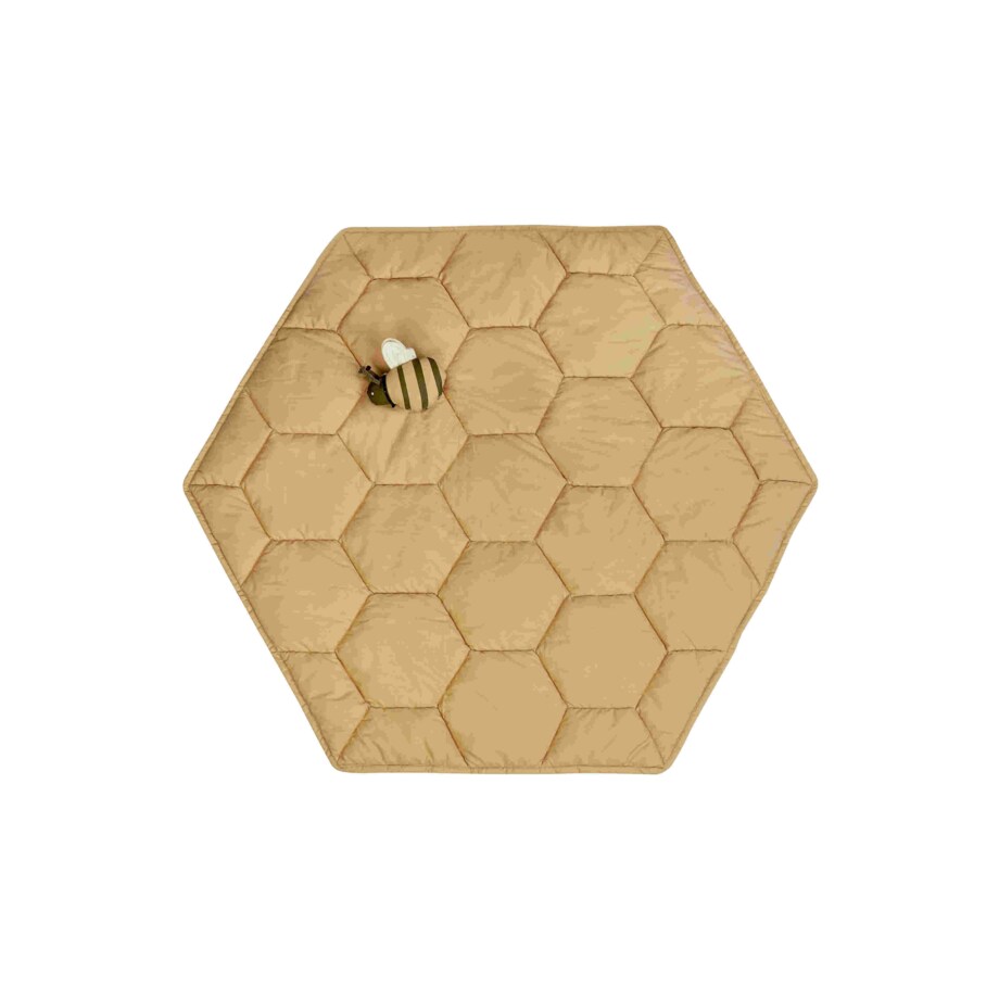 Mata do zabawy Honeycomb 100 x 100 cm, Planet Bee, Lorena Canals