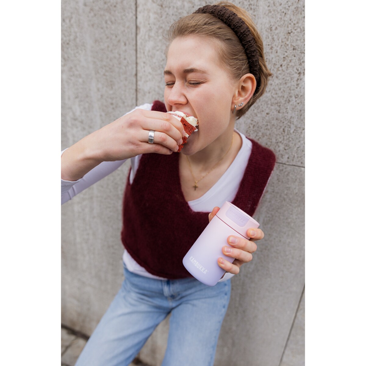 Kubek termiczny termos Olympus 300 ml - Blush Horizon