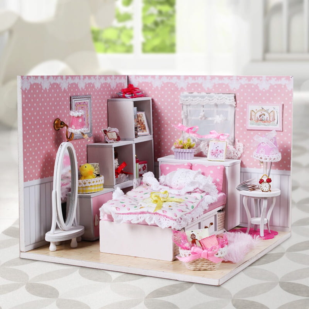 Miniaturowy domek - Pokój naszego aniołka