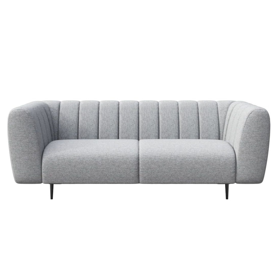 Shel 3-osobowa sofa - jasnoszara