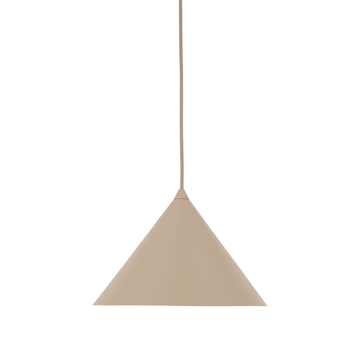 Lampa wisząca TK Lighting CONO SABIA M 10620 beżowa 25 cm E27 regulowana do 160 cm, nowoczesna do salonu i kuchni