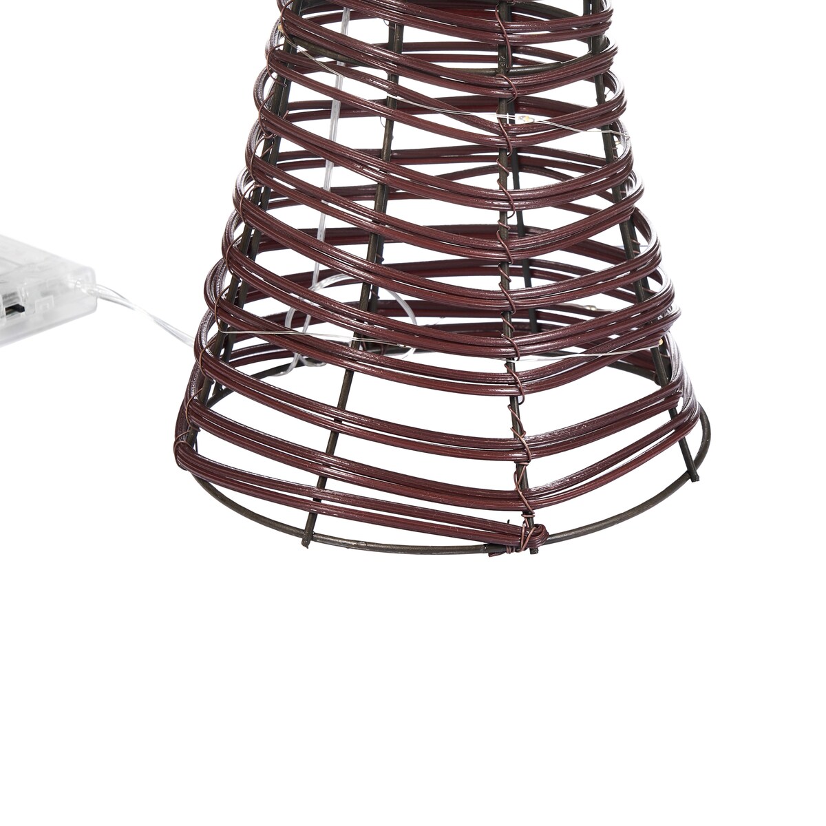 Dekoracja świąteczna LED DYBESO Renifer 60 cm Ciemnobrązowy
