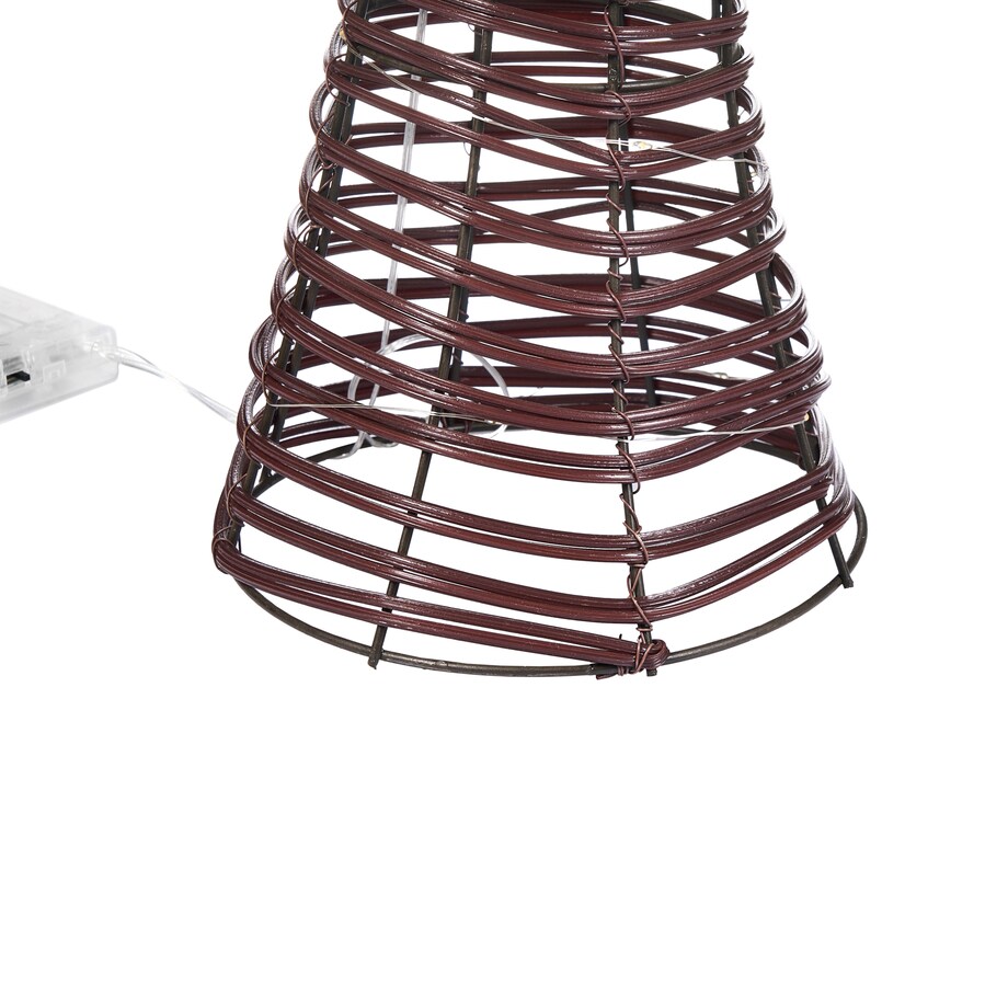 Dekoracja świąteczna LED DYBESO Renifer 60 cm Ciemnobrązowy