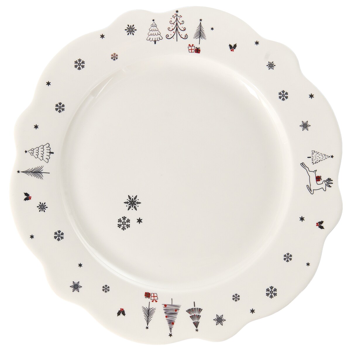 Zastawa stołowa 20-częściowa PERILLA Porcelana Biały