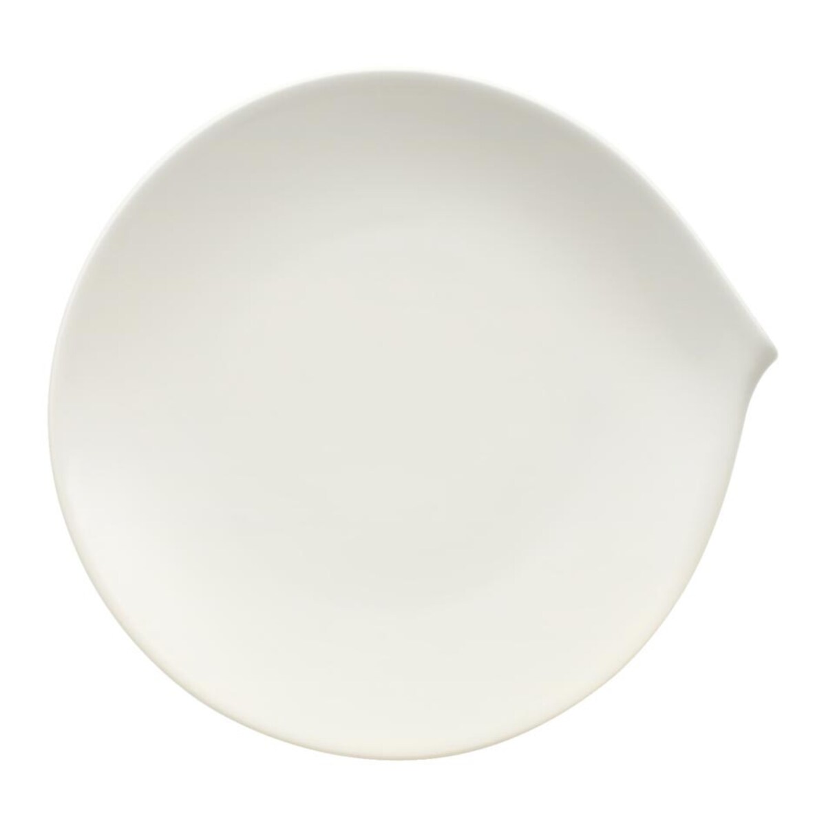 Talerz sałatkowy biały Flow, 23 x 22 cm, Villeroy & Boch