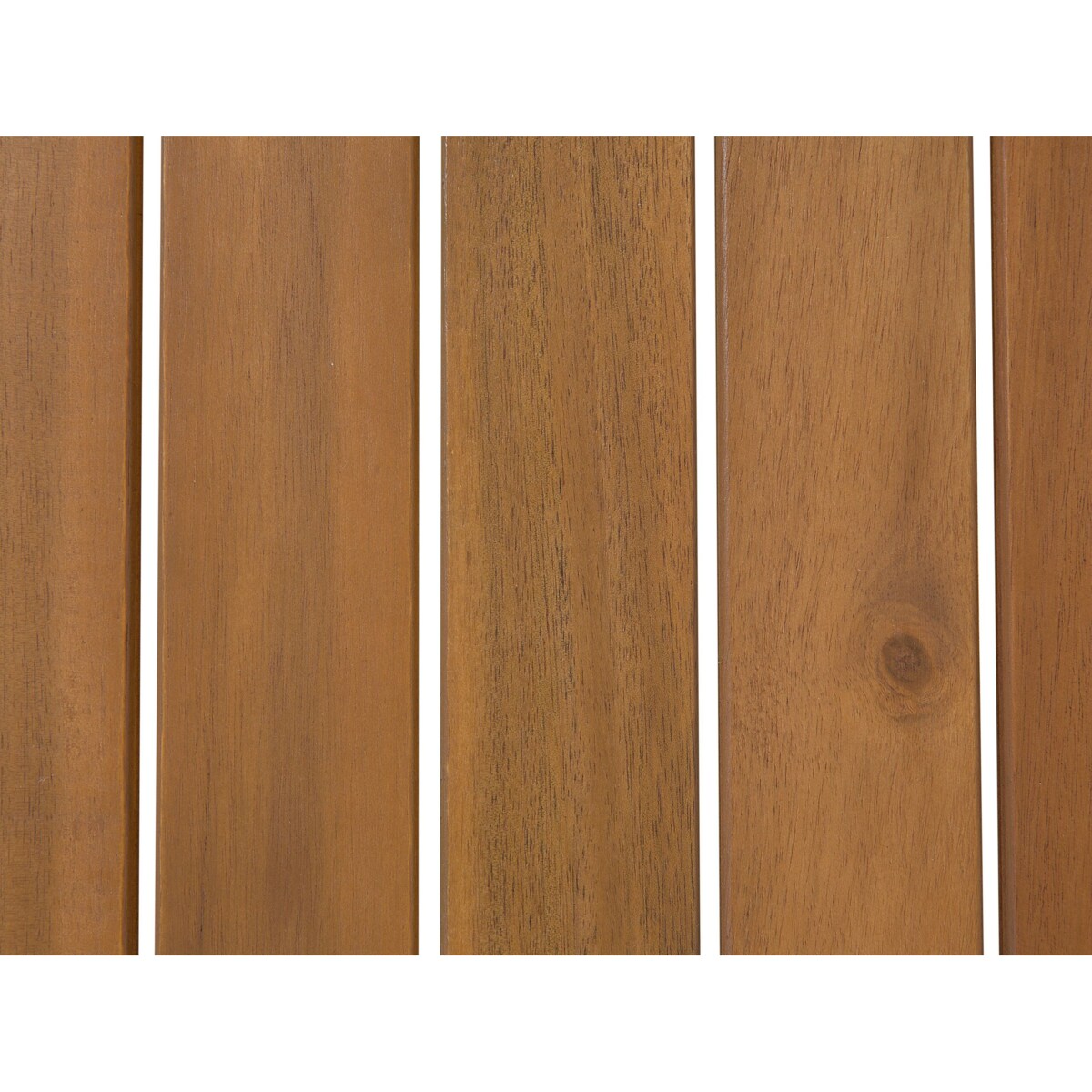 Stolik ogrodowyz certyfikowanego drewna 90 x 75 cm jasny TIMOR II