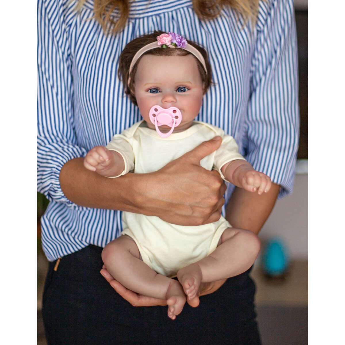 Duża Lalka jak prawdziwe dziecko Reborn Lalki Hiszpańskie z akcesoriami