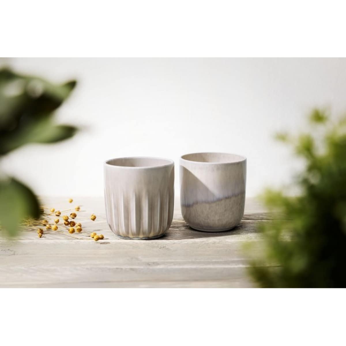 Zestaw 2 kubków Perlemor Sand, Villeroy & Boch