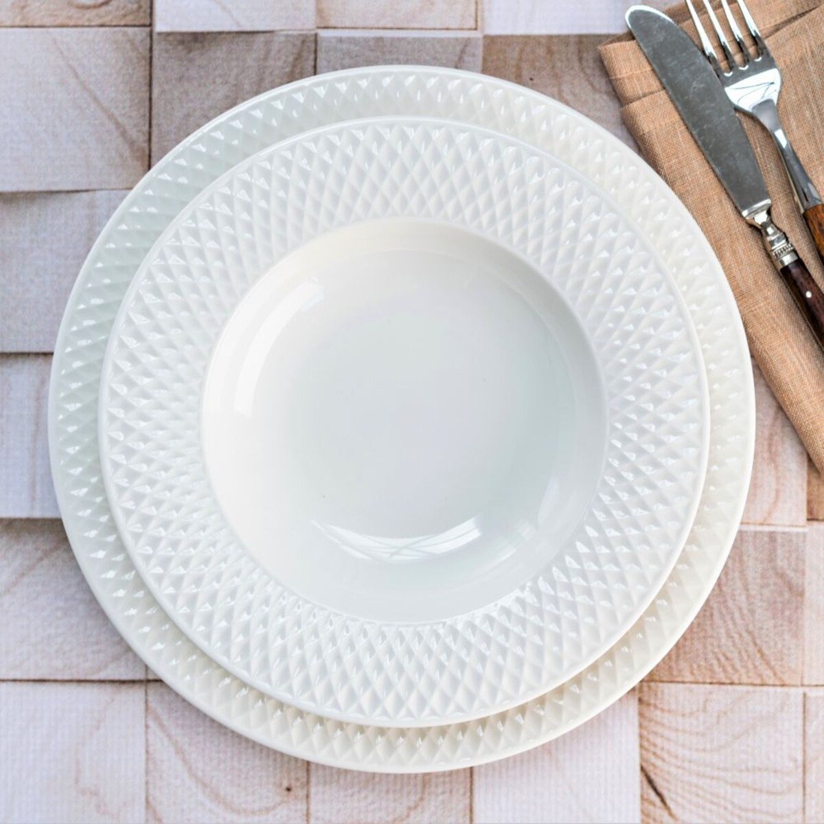 VILLA ITALIA Serwis obiadowy na 6 osób ECLAT