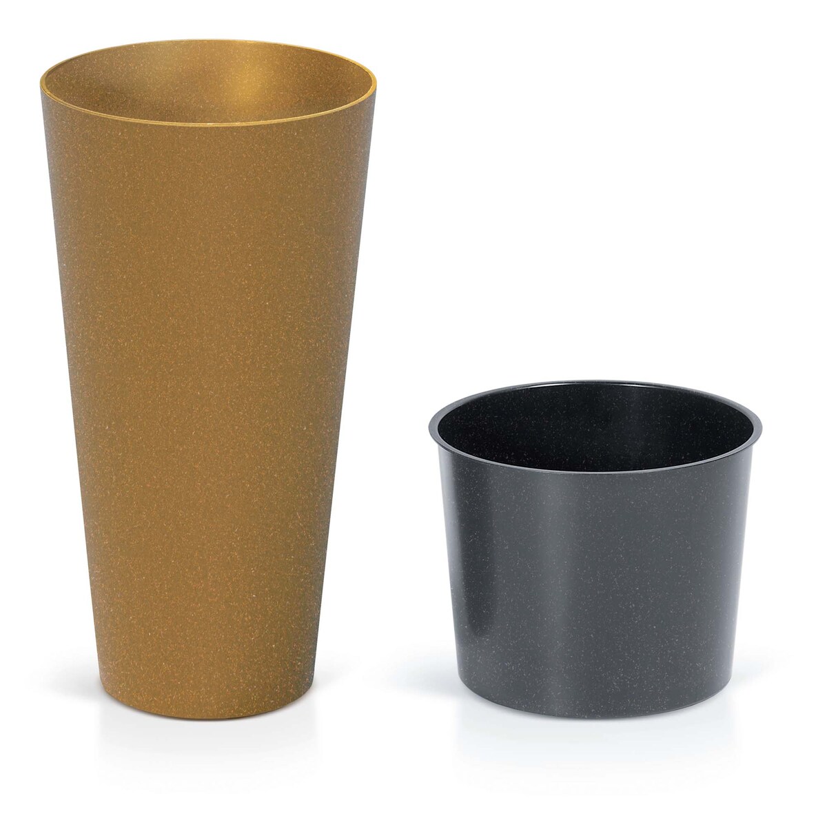 Donica Doniczka Ogrodowa 25 Cm Na Taras Do Ogrodu Domu Eco Wood Brązowa