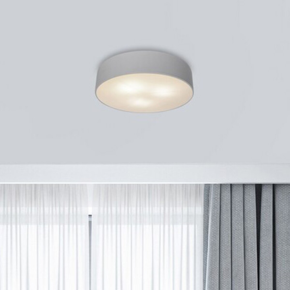 Nowoczesna LAMPA sufitowa RENATA 5083 Rabalux metalowy plafon do biura biały