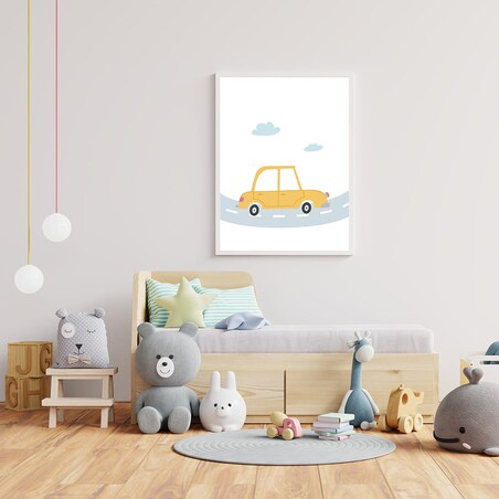 plakat samochodzik 1 50x70 cm