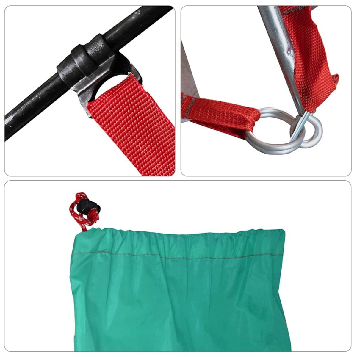 vidaXL Namiot plażowy, zielony, 274x178x170/148 cm, poliester 185T