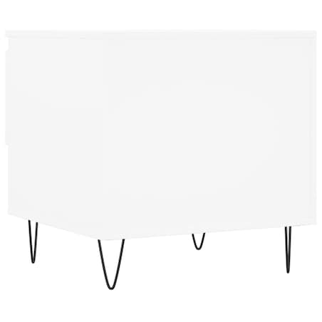 vidaXL Stoliki kawowe, 2 szt., białe, 50x46x50 cm