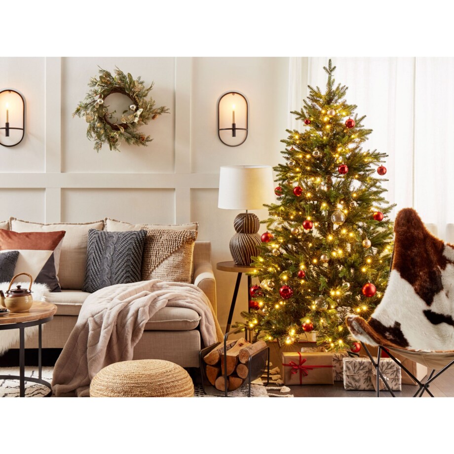 Zestaw 2 świeczników ściennych metalowy czarny CAVIANA