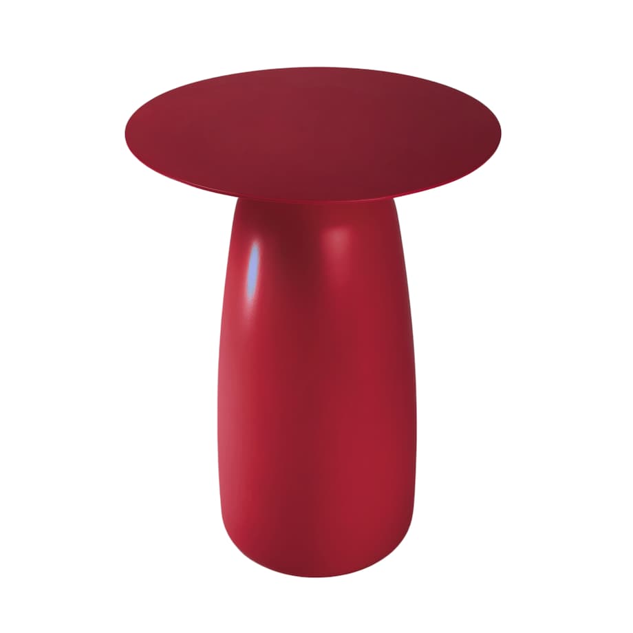 Stolik drewniany różne kolory Baobab 44, kolor bordowy