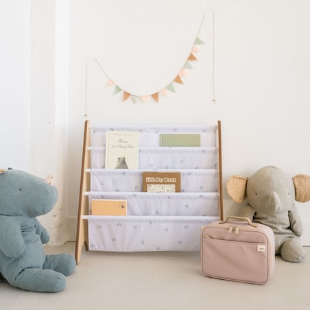 3 Sprouts Stojak na Książki Recycled Blueberry Mist