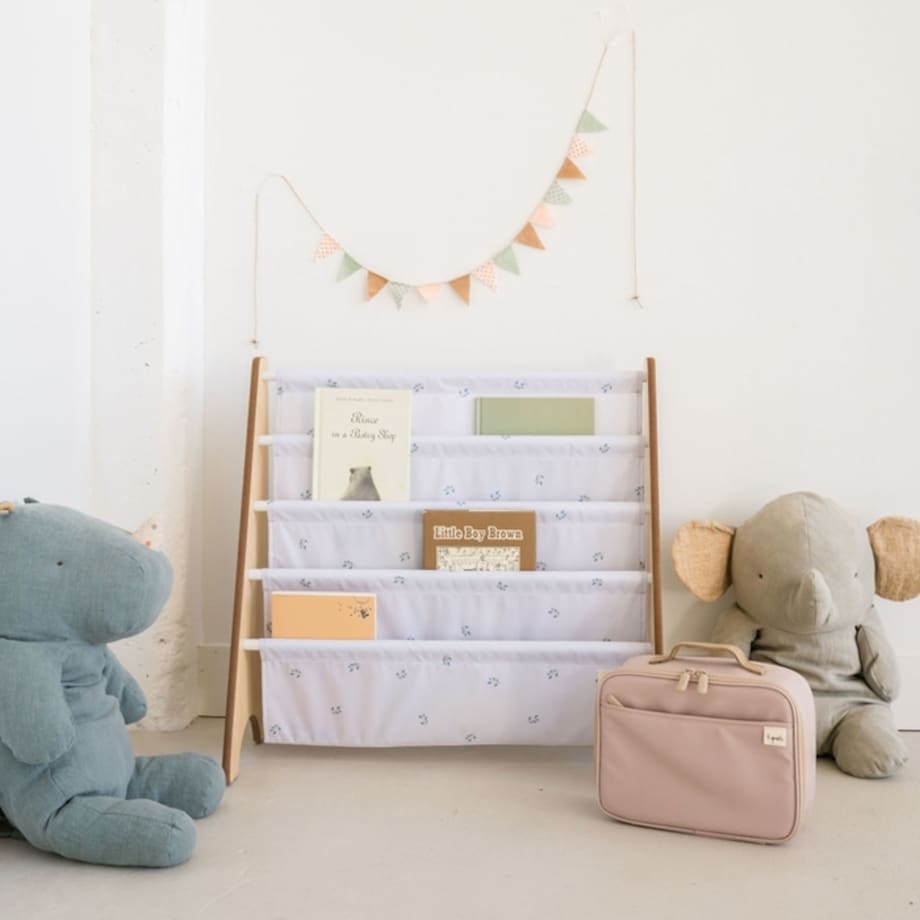 3 Sprouts Stojak na Książki Recycled Blueberry Mist