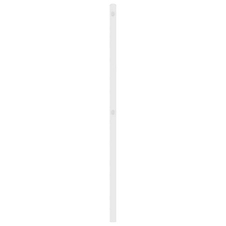 vidaXL Metalowe wymienne wezgłowie, białe, 100 cm