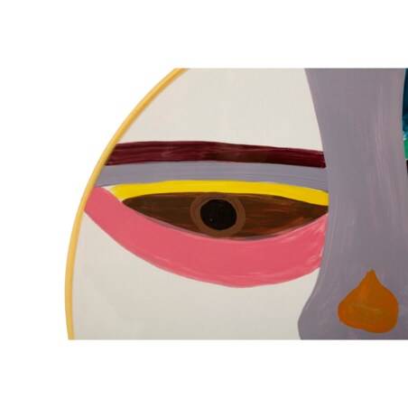 Osłonka dekoracyjna Piccassy Color, kolor wielokolorowy, ceramika, 28 x 9 x 33 cm, kształt okrągły, na doniczkę do salonu, Mauro Ferretti