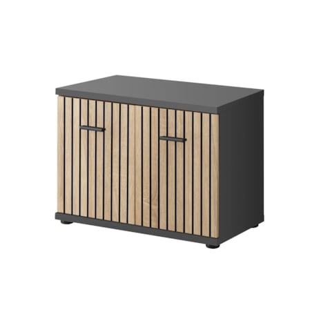 Szafka na buty MARCO antracyt/dąb artisan