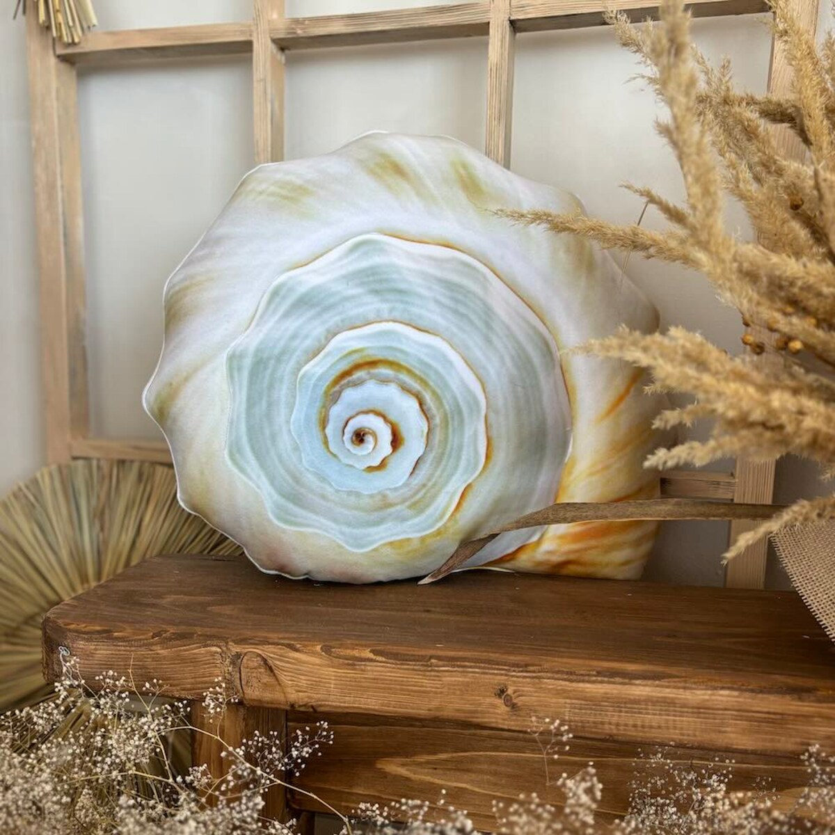 Poduszka Muszla morska duża