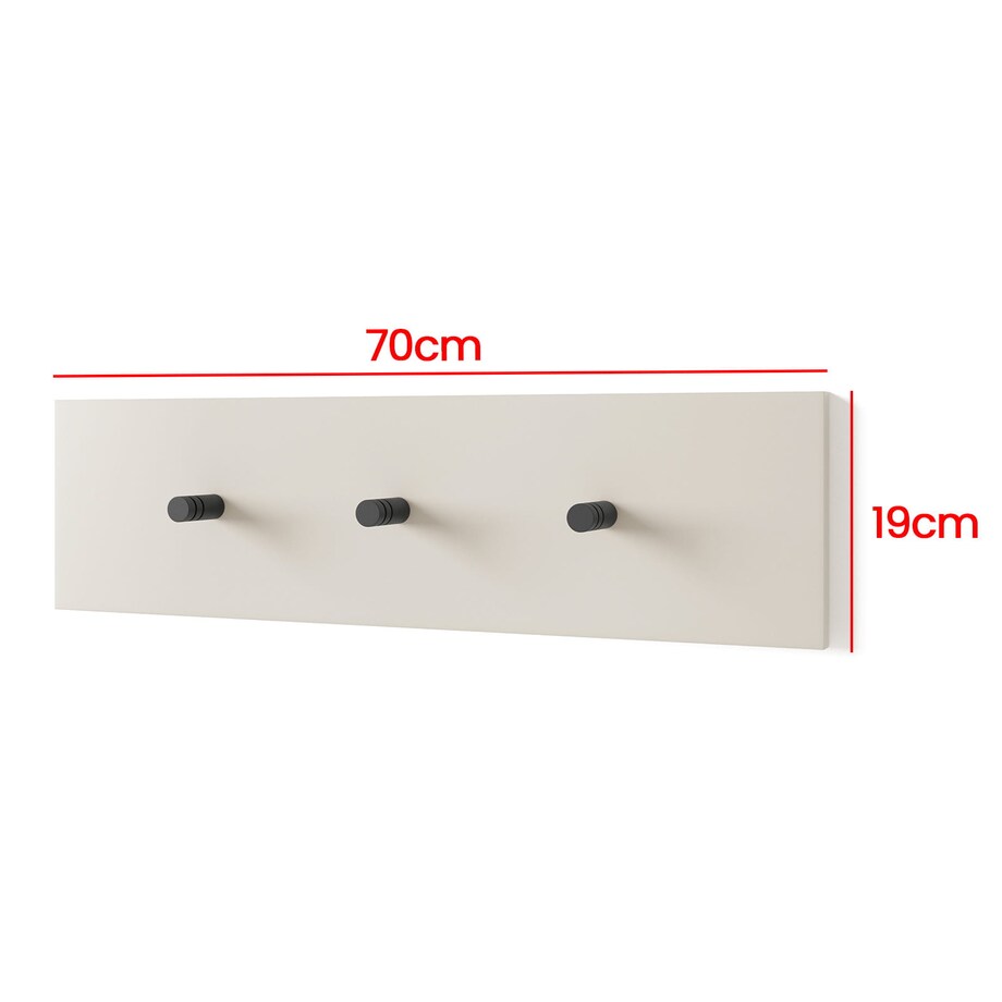 Pojemna garderoba Ritmo wersja 4 z panelami Trinity 14 kaszmir