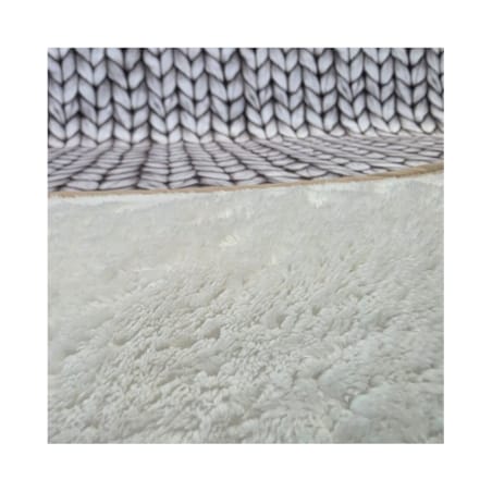 Narzuta drukowana 160x200 cm KNITT BEIGE