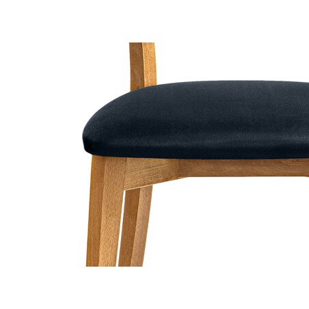 KONSIMO LYCO loftowe krzesło ciemnoniebieskie