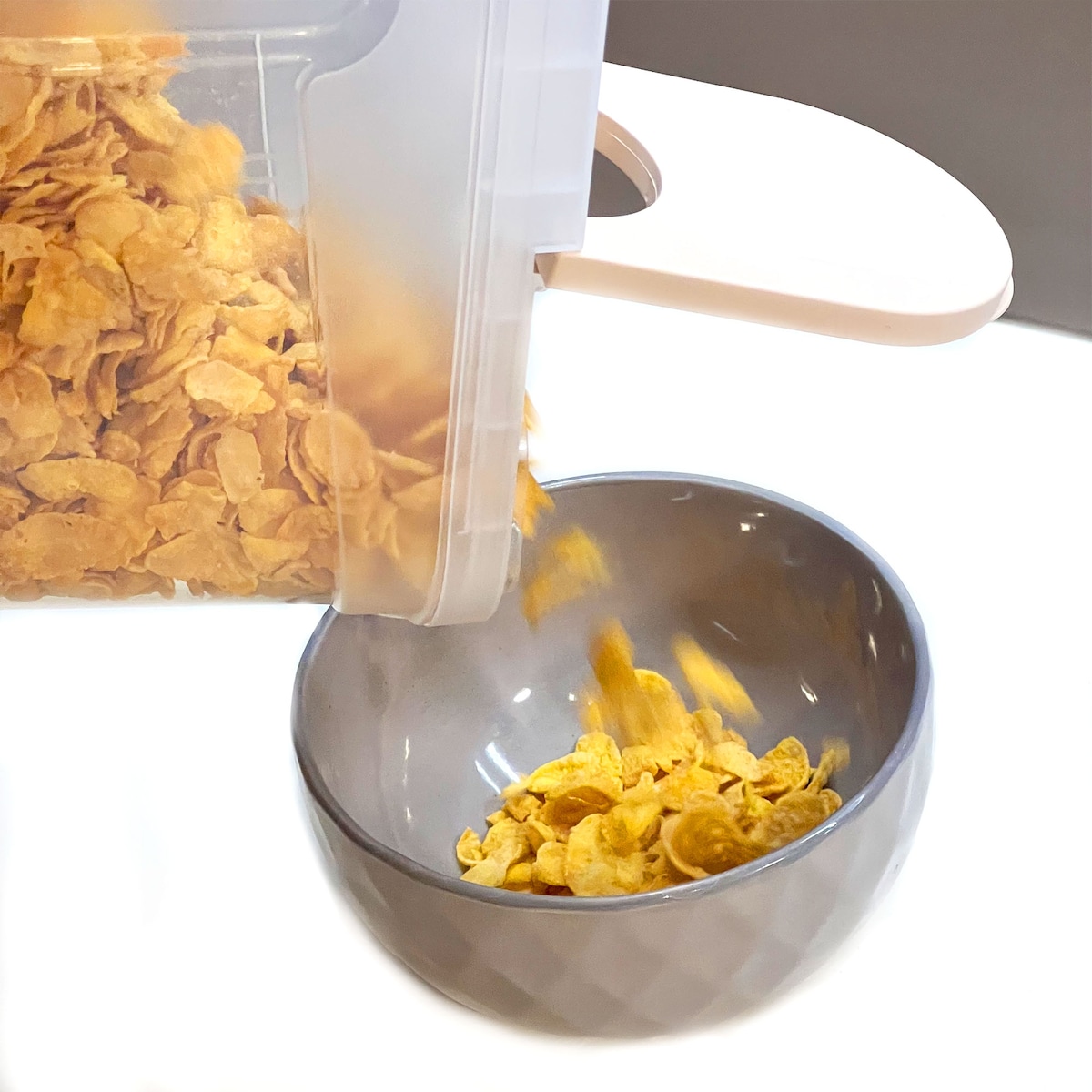 Pojemniki Na Żywność Kuchenne 3 X 2,4 L Makaron Mąkę Cukier Kaszę Sypkie