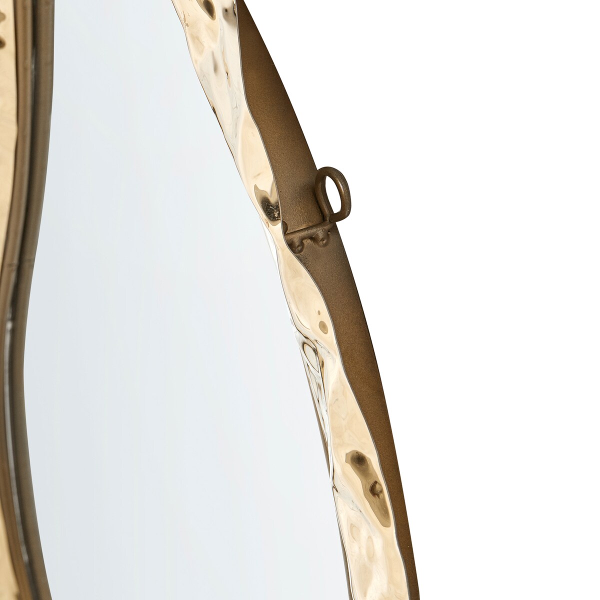 Lustro ścienne JOSSIGNY 52 cm 79 cm Złoty