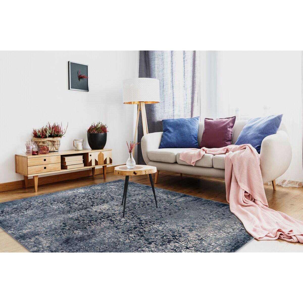 Dywan NAIN Ornament vintage 7010/51644 granat 120x170 cm