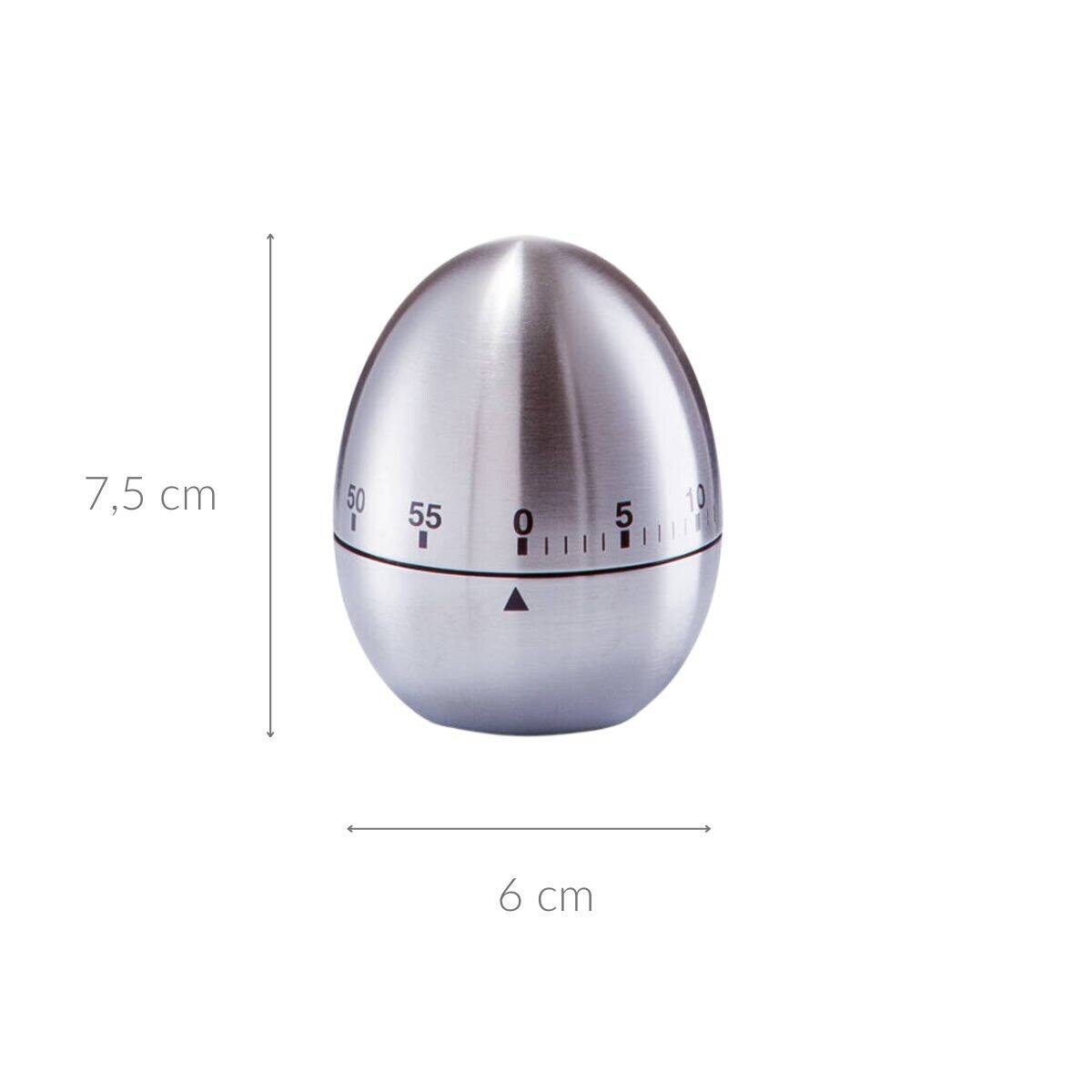 Minutnik kuchenny w kształcie jajka, Ø 6 cm