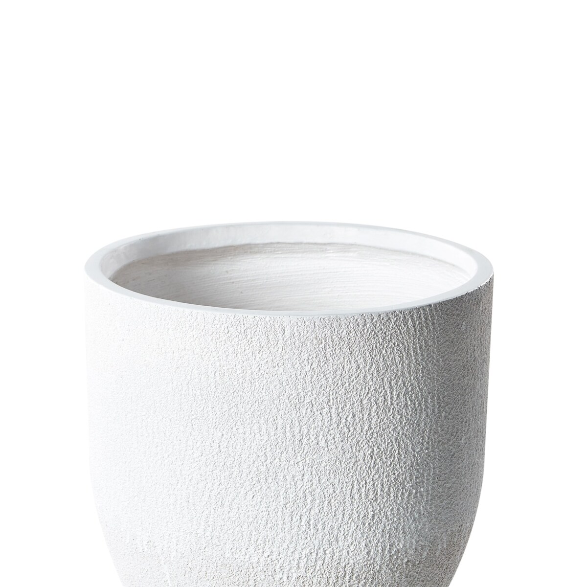 Doniczka 46 x 46 x 46 cm kremowa KANNIA