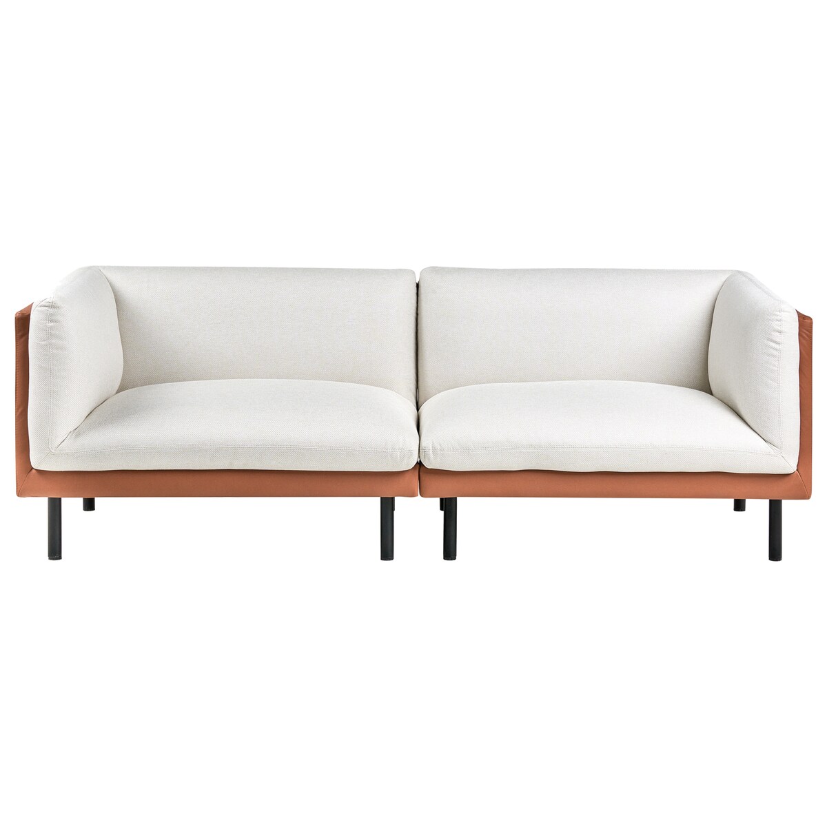 Sofa dla 3 osób VORGOD Złamana biel