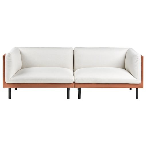 Sofa dla 3 osób VORGOD Złamana biel