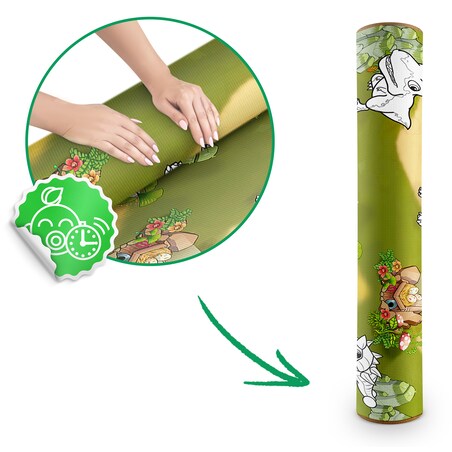 Mata edukacyjna piankowa dywan do malowania 92x120 cm zmywalna Ricokids