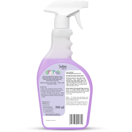 Comfort Perfumowany Płyn do szyb 500 ml Różowe Kwiaty & Amber