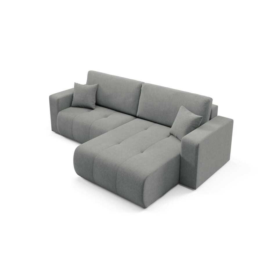 Narożnik MOLINIO L z funkcją spania z pojemnik na pościel Kolor: Wind 89