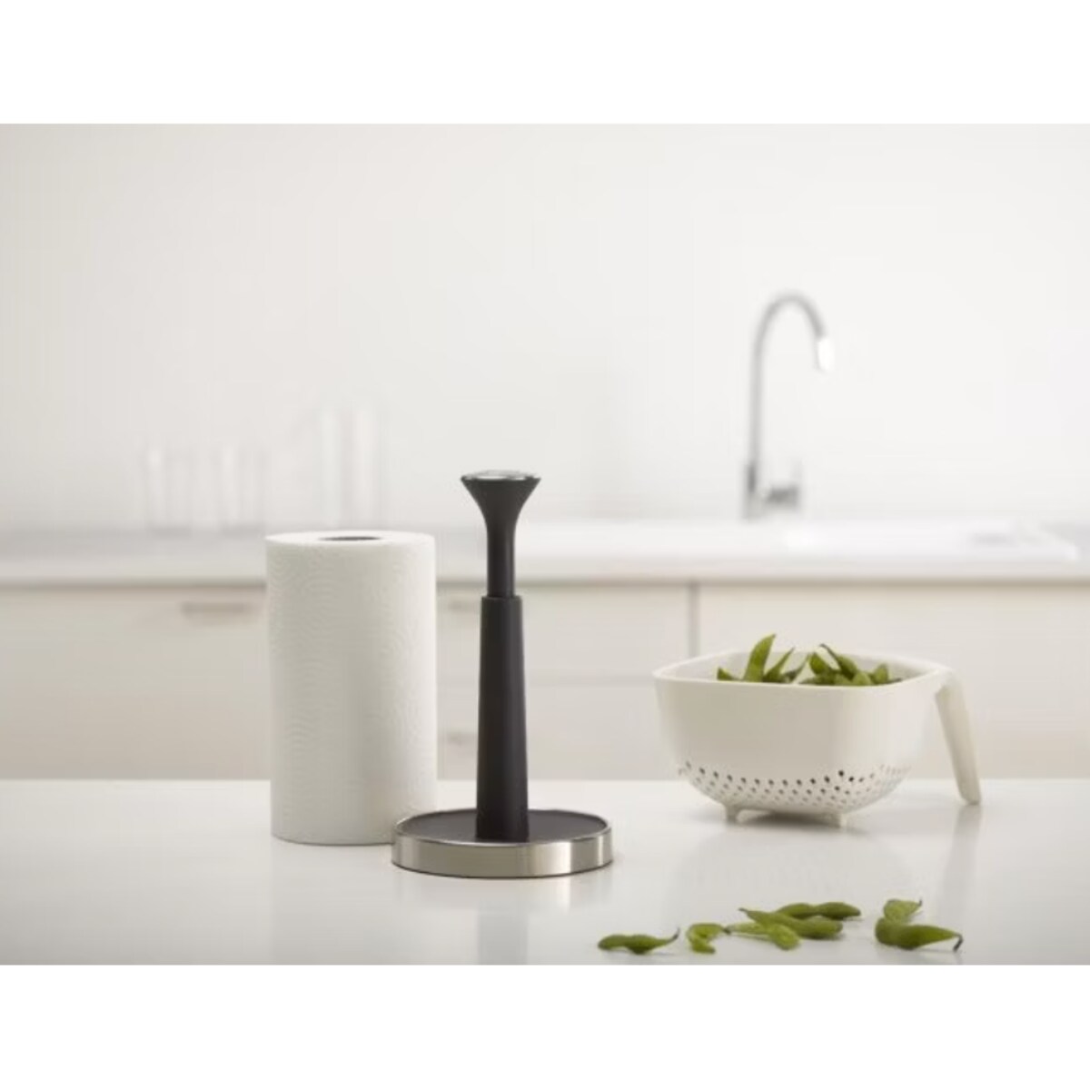 Stojak na ręcznik papierowy Push&Tear, 28 x 16 cm, Joseph Joseph