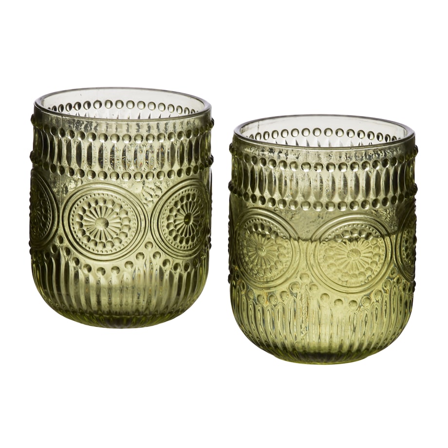 ELISE GREEN Komplet 4 szklanek 260ml7.5x9.2cm