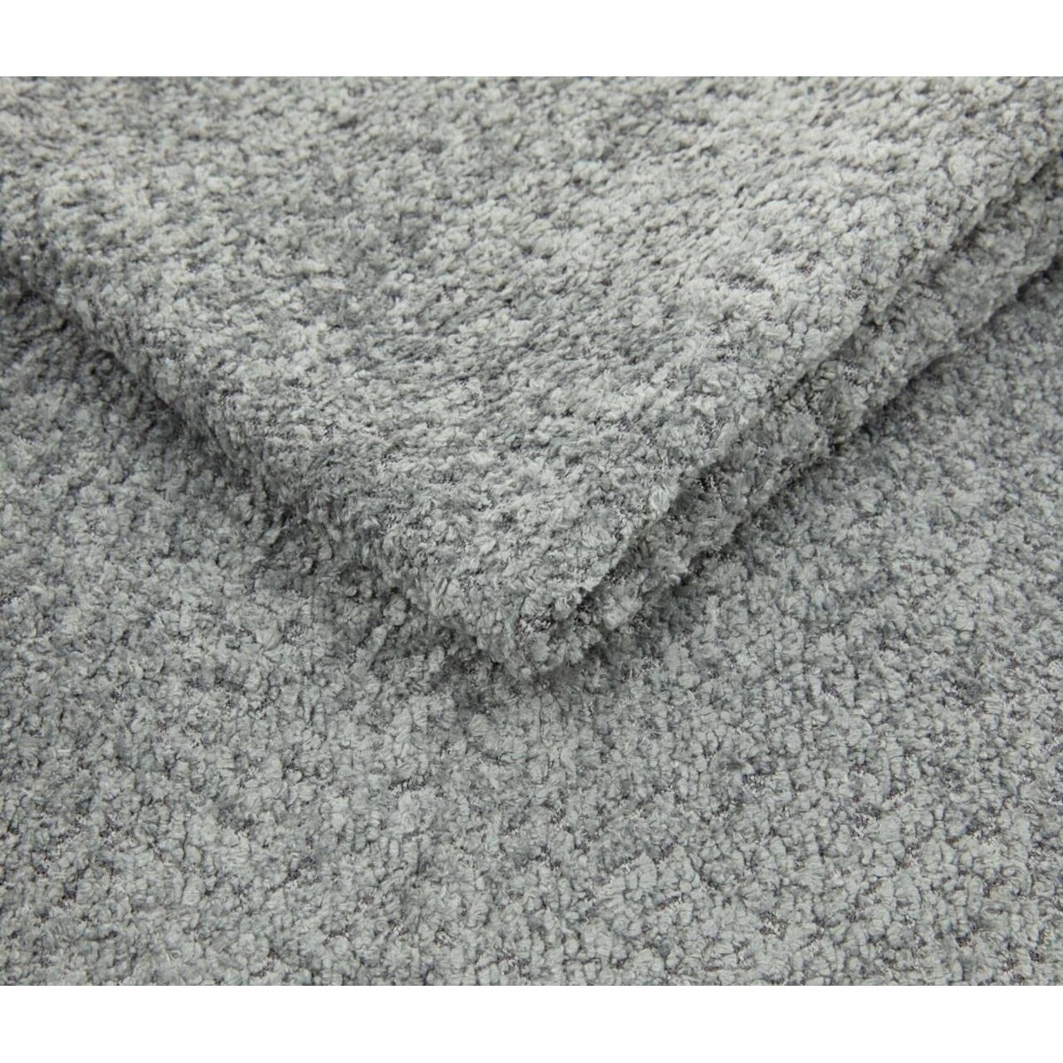 Narożnik MONO z funkcją spania i ozdobnymi poduszkami prawy, szary