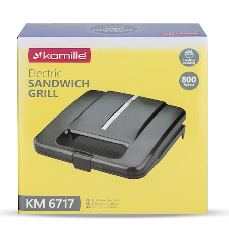 Opiekacz toster do tostów kanapek 800W KAMILLE