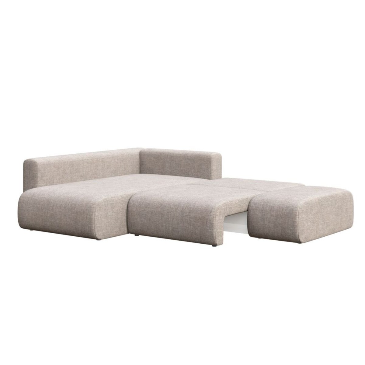 Lumine Sofa narożna - jasnoszara
