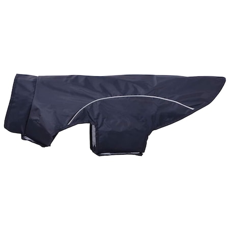 vidaXL Płaszcz przeciwdeszczowy dla psa z odblaskowymi paskami