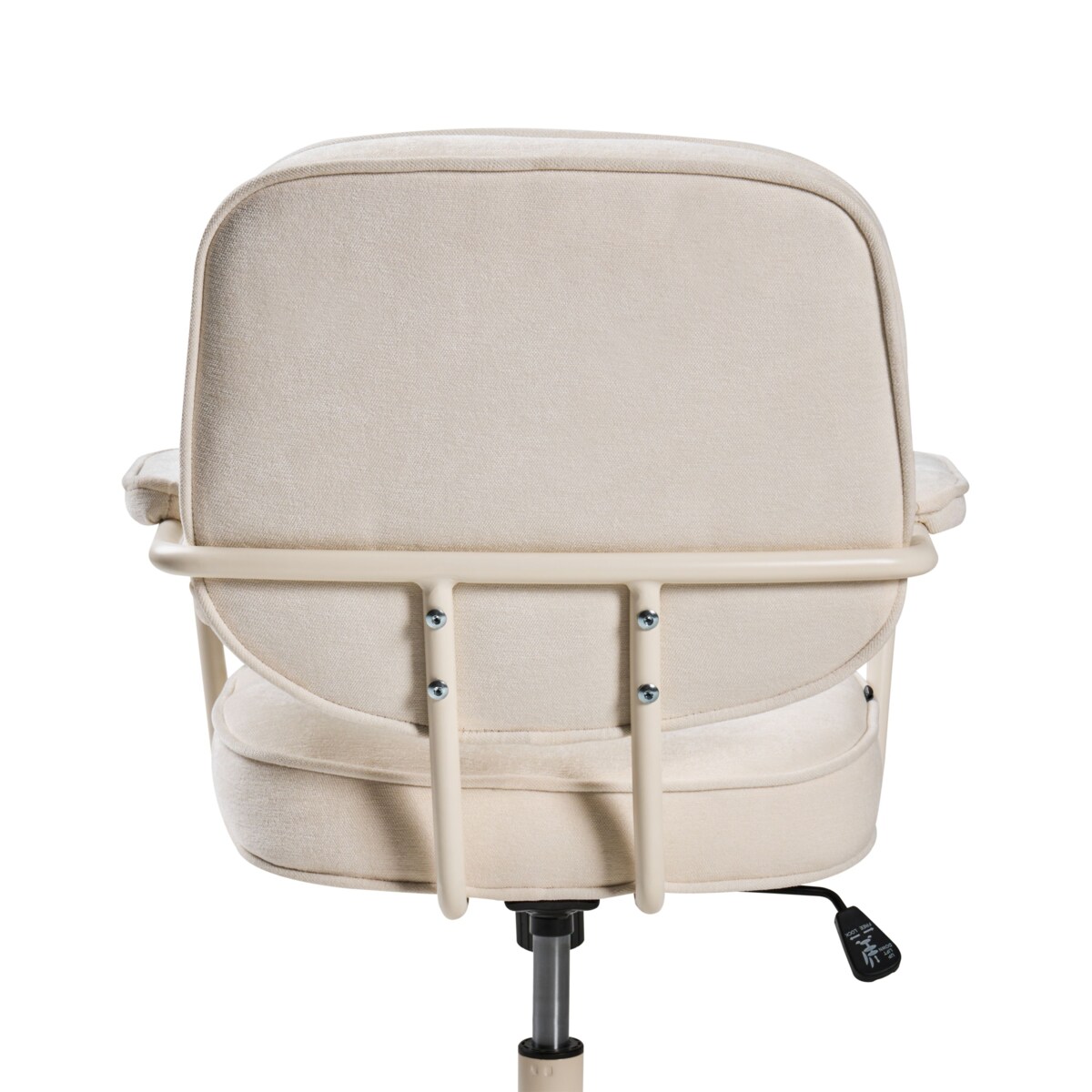 Krzesło obrotowe PARAMUS Złamana biel